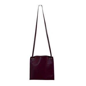 Jil Sander FLAT POCKET Leather Shoulder Bag